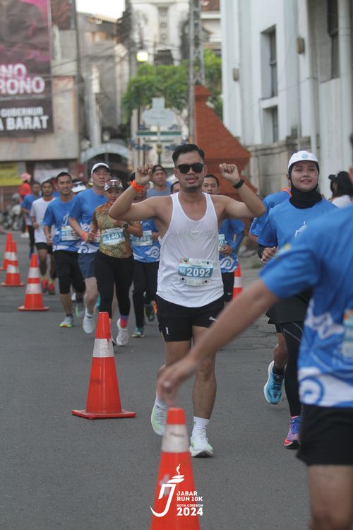 Race photo from Jabar Run 10K 2024
