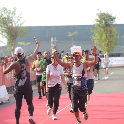 Race photo from KEDIRI HALF MARATHON 2026