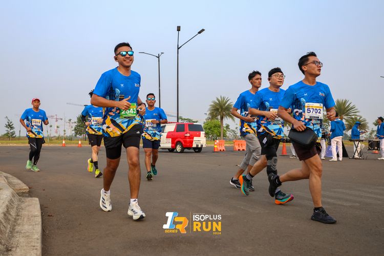 Race photo from ISOPlus Run 2024 Jakarta