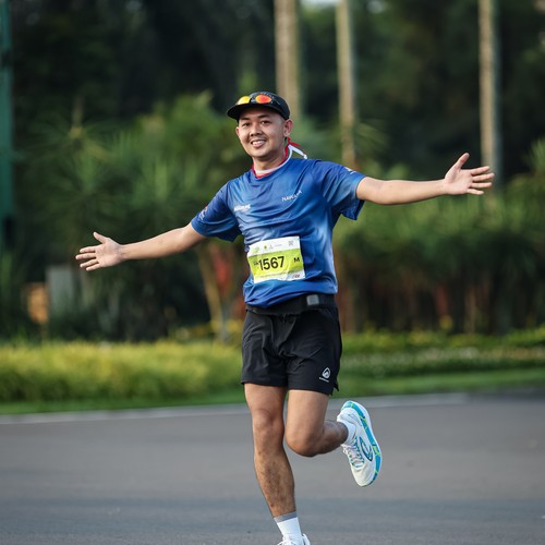 Race photo from BOGORUN 2026