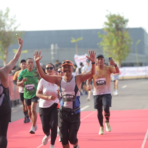 Race photo from KEDIRI HALF MARATHON 2026