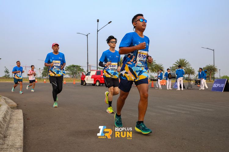 Race photo from ISOPlus Run 2024 Jakarta