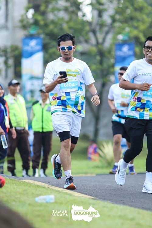 Race photo from Taman Budaya x BOGORUN 2025