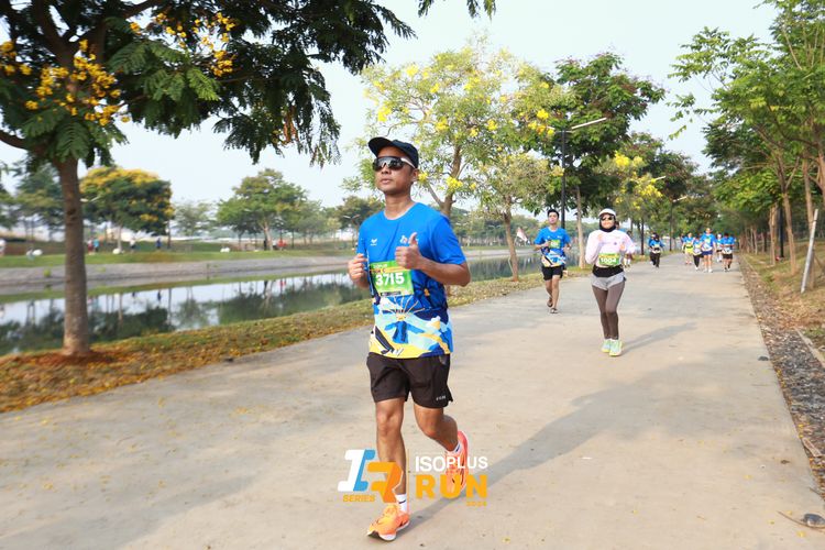 Race photo from ISOPlus Run 2024 Jakarta