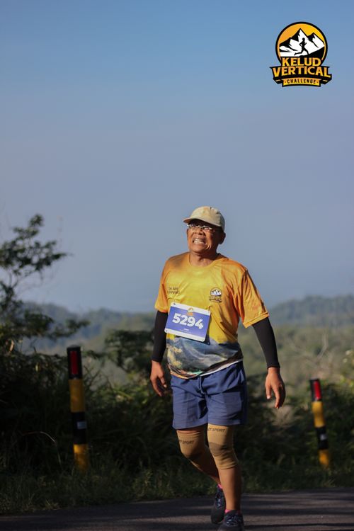 Race photo from Kelud Vertical Challenge 2024