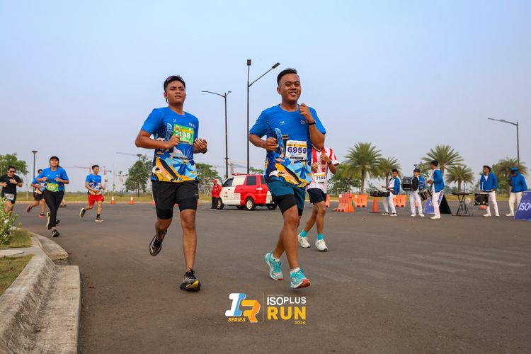 Race photo from ISOPlus Run 2024 Jakarta