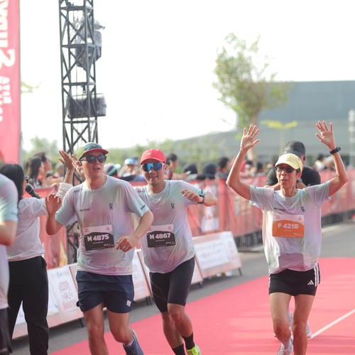 Race photo from KEDIRI HALF MARATHON 2026