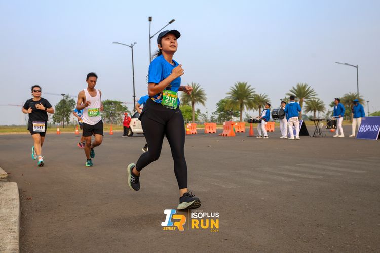 Race photo from ISOPlus Run 2024 Jakarta