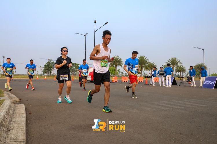 Race photo from ISOPlus Run 2024 Jakarta