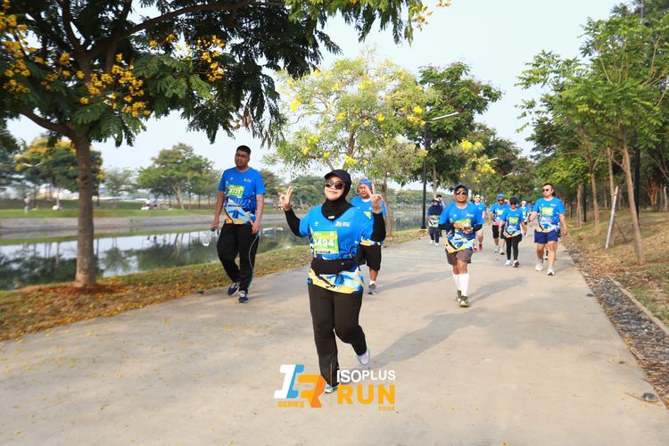 Race photo from ISOPlus Run 2024 Jakarta