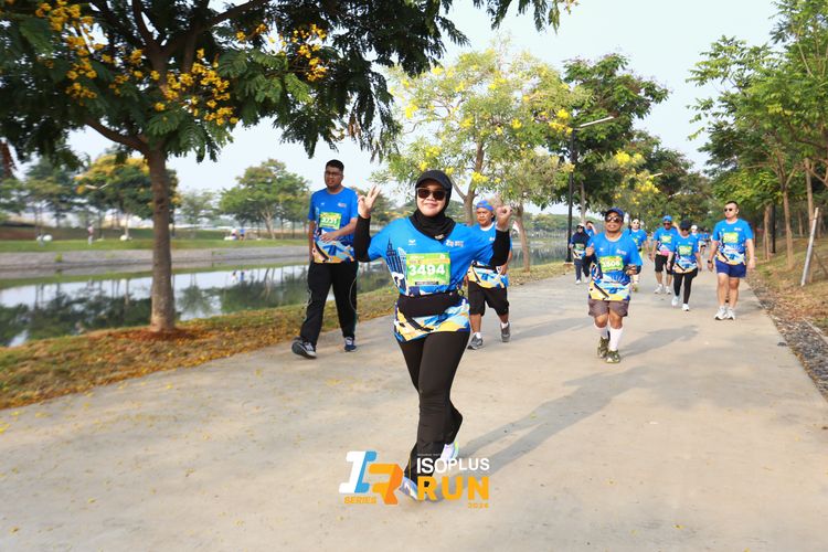 Race photo from ISOPlus Run 2024 Jakarta