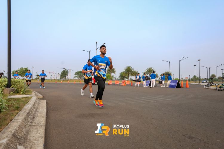 Race photo from ISOPlus Run 2024 Jakarta