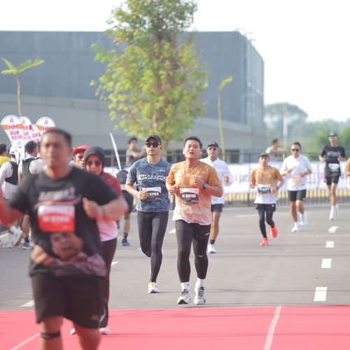 Race photo from KEDIRI HALF MARATHON 2026