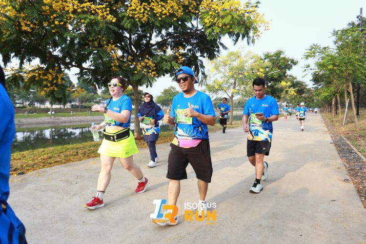 Race photo from ISOPlus Run 2024 Jakarta