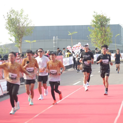 Race photo from KEDIRI HALF MARATHON 2026