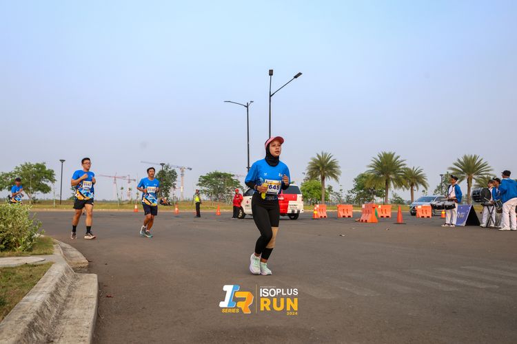Race photo from ISOPlus Run 2024 Jakarta