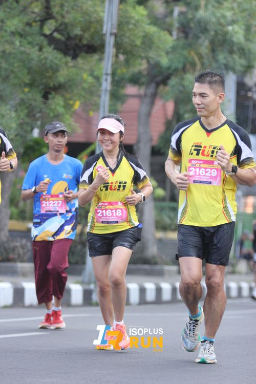 Race photo from Isoplus Run 2024 Surabaya