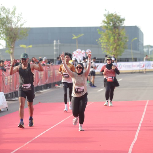 Race photo from KEDIRI HALF MARATHON 2026
