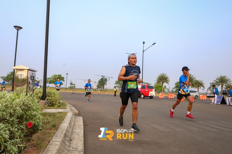 Race photo from ISOPlus Run 2024 Jakarta