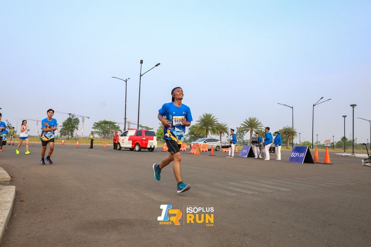 Race photo from ISOPlus Run 2024 Jakarta
