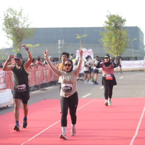 Race photo from KEDIRI HALF MARATHON 2026