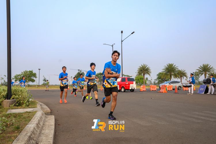 Race photo from ISOPlus Run 2024 Jakarta