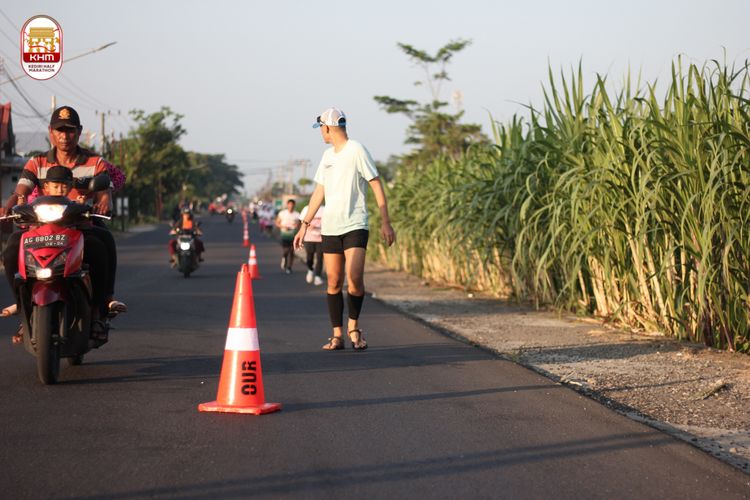 Race photo from Kediri Half Marathon 2024