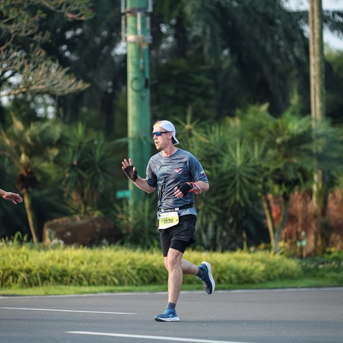 Race photo from BOGORUN 2026