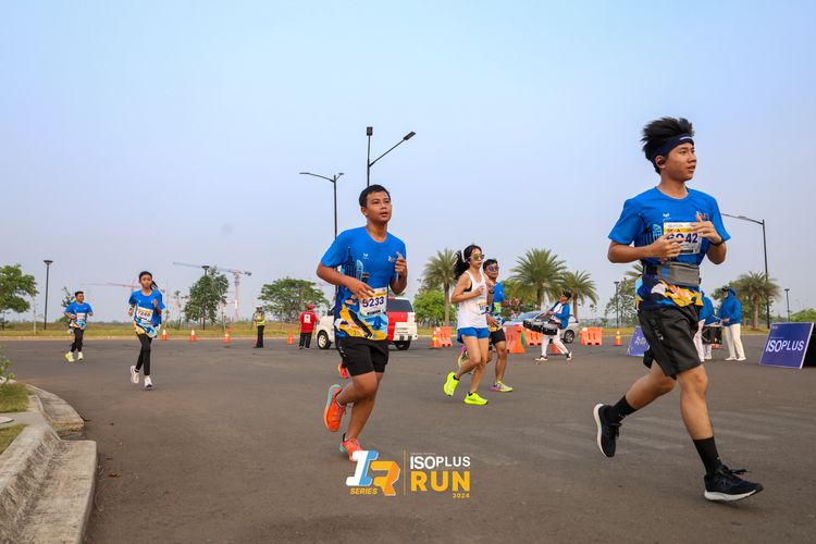 Race photo from ISOPlus Run 2024 Jakarta