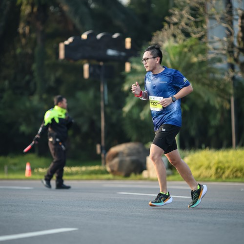 Race photo from BOGORUN 2026