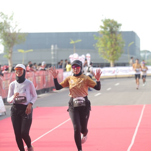 Race photo from KEDIRI HALF MARATHON 2026