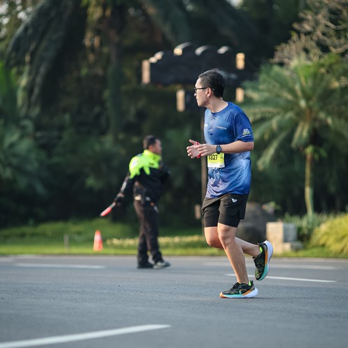 Race photo from BOGORUN 2026