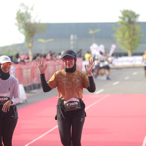 Race photo from KEDIRI HALF MARATHON 2026