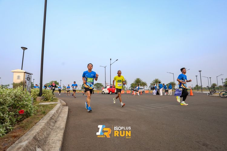 Race photo from ISOPlus Run 2024 Jakarta