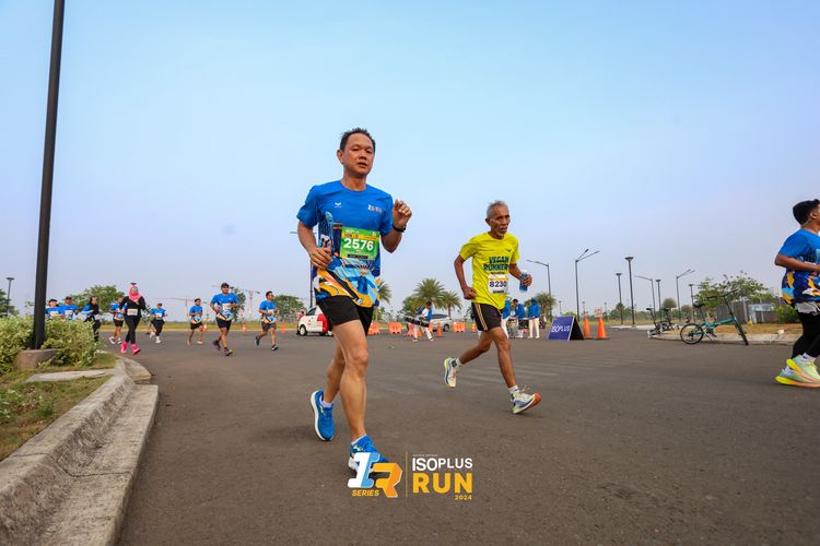 Race photo from ISOPlus Run 2024 Jakarta