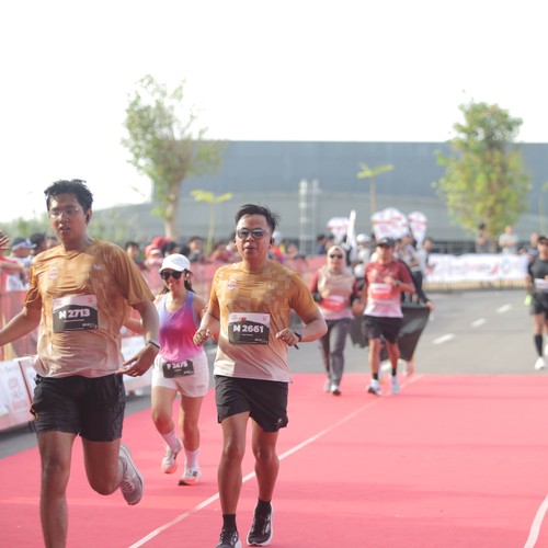 Race photo from KEDIRI HALF MARATHON 2026