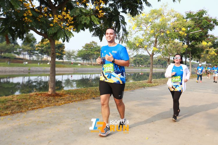 Race photo from ISOPlus Run 2024 Jakarta