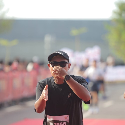 Race photo from KEDIRI HALF MARATHON 2026