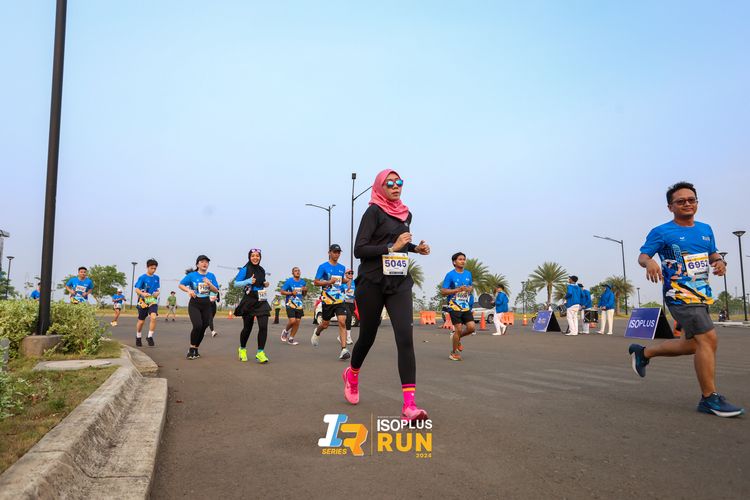 Race photo from ISOPlus Run 2024 Jakarta