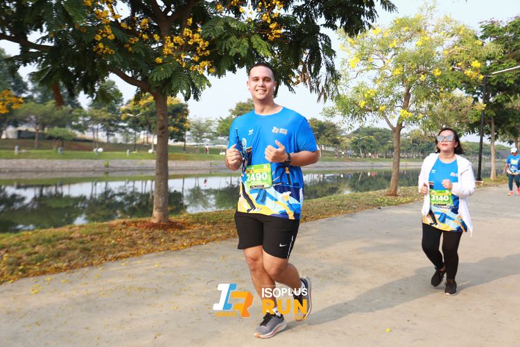 Race photo from ISOPlus Run 2024 Jakarta