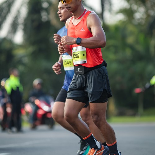 Race photo from BOGORUN 2026