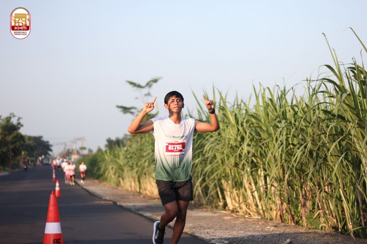 Race photo from Kediri Half Marathon 2024