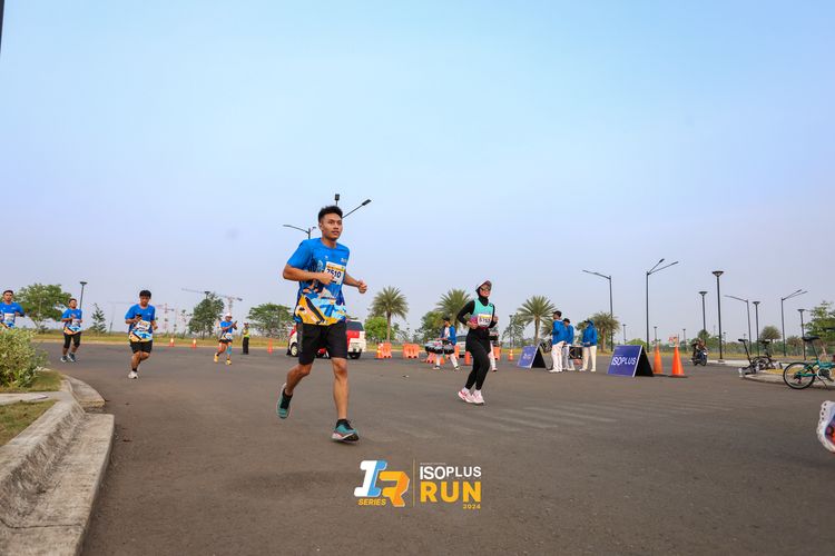 Race photo from ISOPlus Run 2024 Jakarta