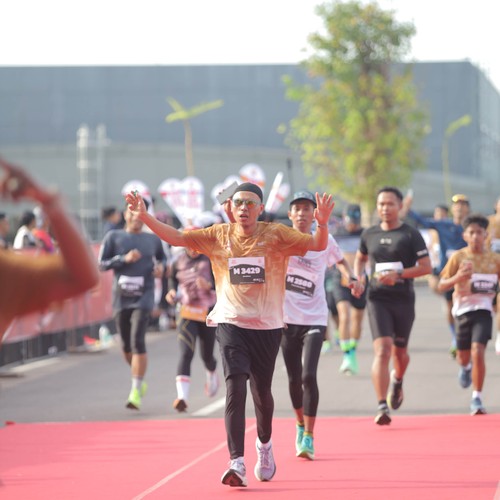 Race photo from KEDIRI HALF MARATHON 2026