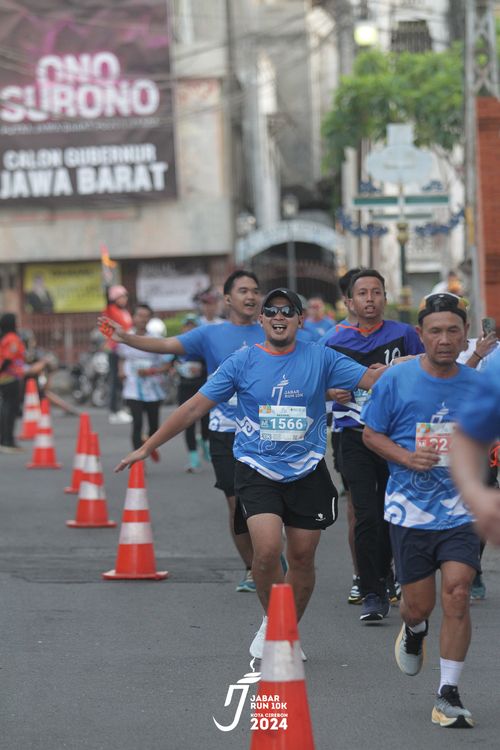 Race photo from Jabar Run 10K 2024