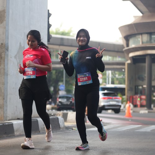 Race photo from SMARTFREN RUN 2026