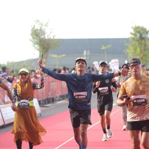 Race photo from KEDIRI HALF MARATHON 2026