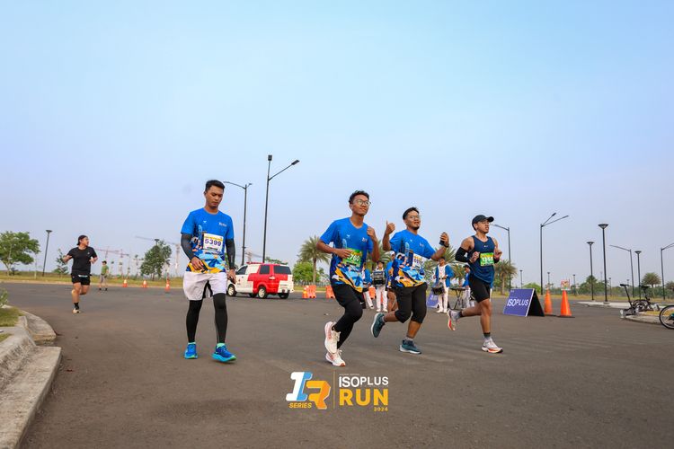 Race photo from ISOPlus Run 2024 Jakarta