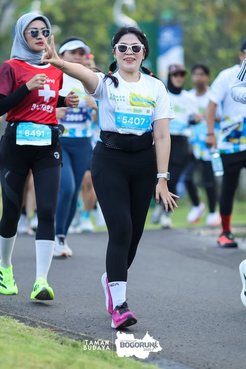 Race photo from Taman Budaya x BOGORUN 2025
