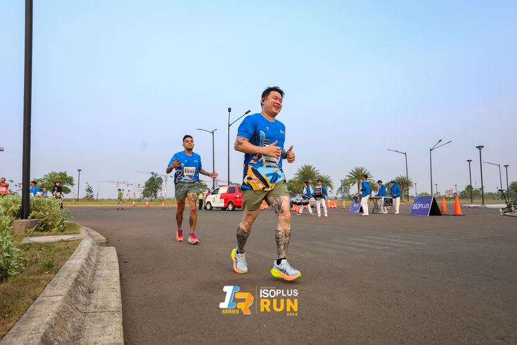 Race photo from ISOPlus Run 2024 Jakarta